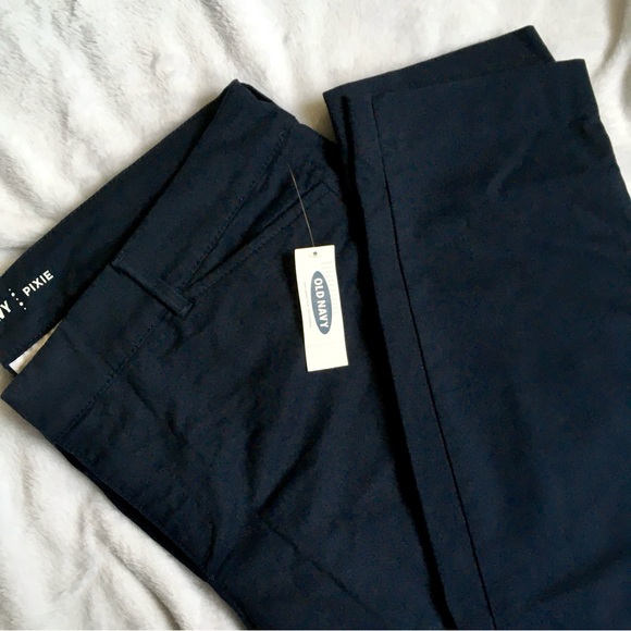 Old Navy Pixie Dark Blue Trousers - Picture 1 of 4
